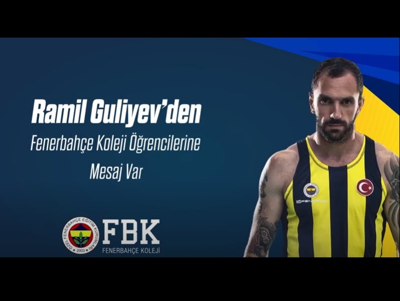 Ramil Guliyev'den Fenerbahçe Koleji Öğrencilerine Mesaj Var!