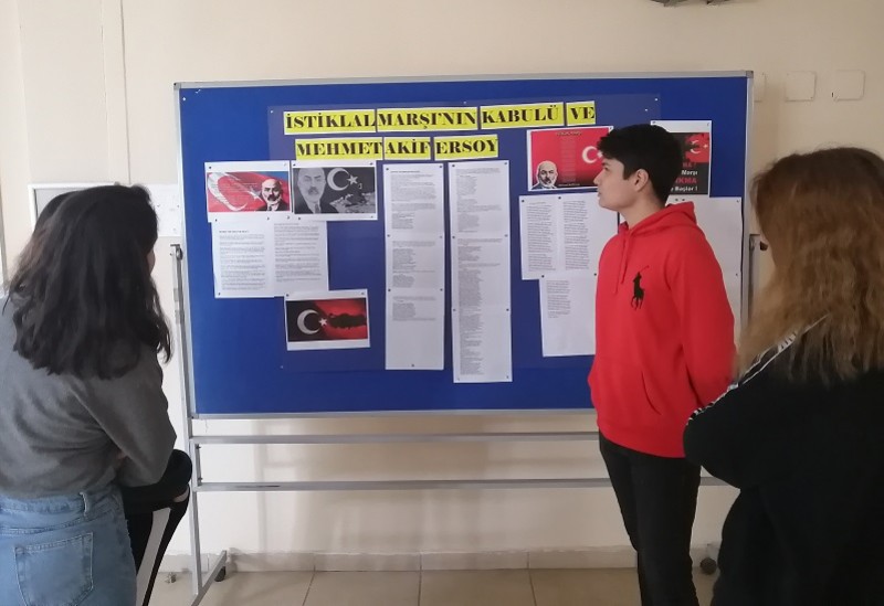İstiklal Marşımızın kabulünün 99.yılını kutladık.