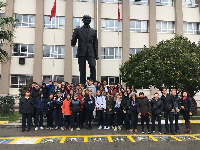 Lise tanıtım etkinlikleri kapsamında Haydarpaşa Lisesindeydik.