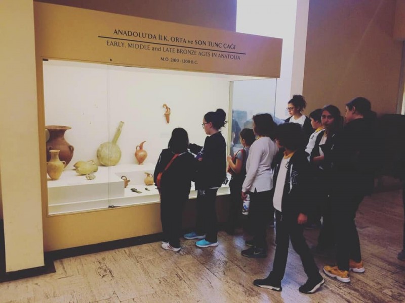 Müzecilik kulübü öğrencilerimiz İstanbul Arkeoloji Müzelerini ziyaret etti.